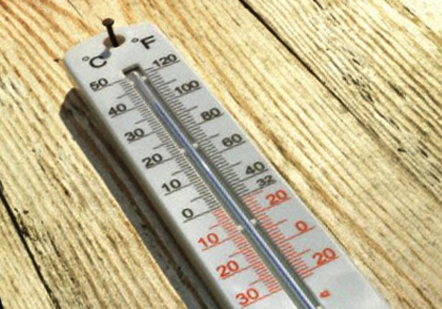 El termómetro de mercurio