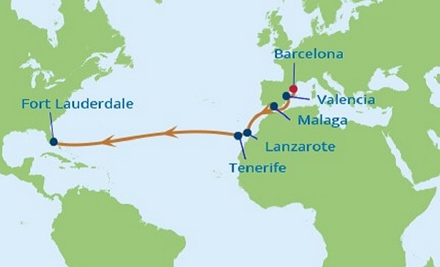 Rutas transatlanticas