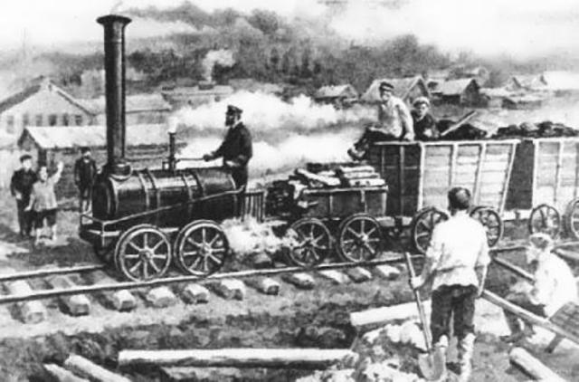 the first railroad