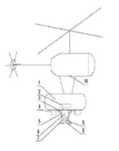 Spout medicine unmanned aerial vehicle