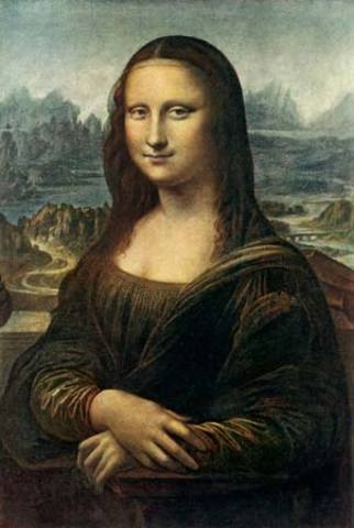 Mona Lisa painting
