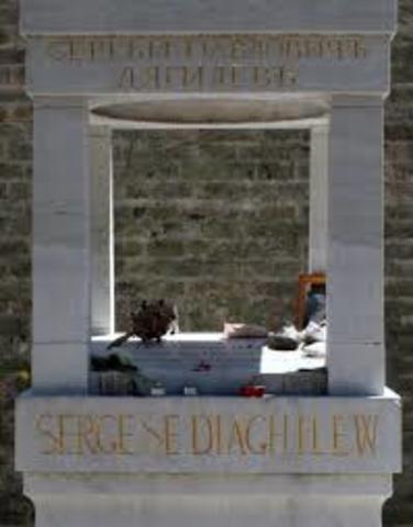 Death of Diaghilev