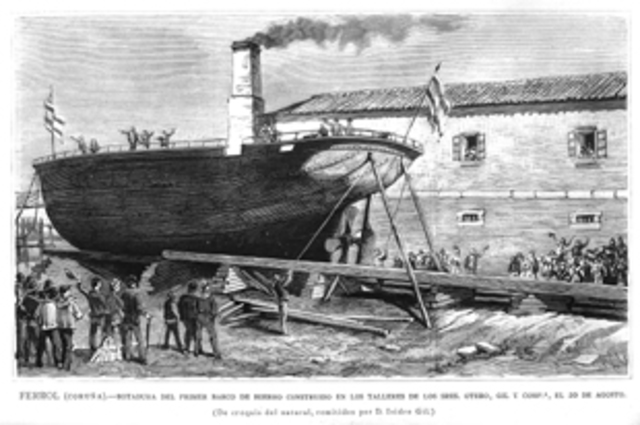 PRIMER BARCO DE HIERRO