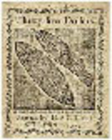 The First U.S. Currency was made