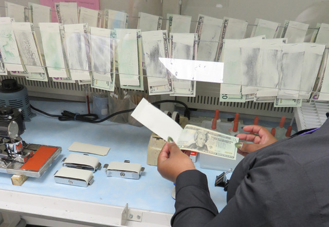 The Bureau of Engraving and Printing is built