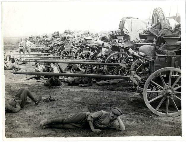 british use tanks in delville wood