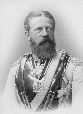 King of Prussia refused to accept the title as the German Emperor