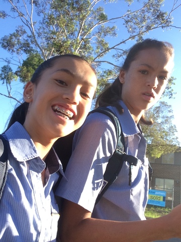 My first day of high school