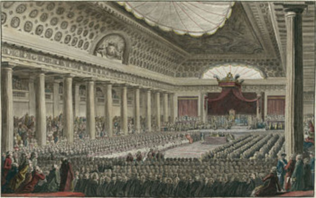 Louis XVI Calls for the meeting of the estates