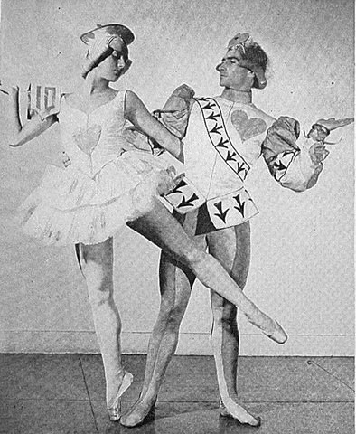 Ballet Russe de monte carlo emsembles for the first time