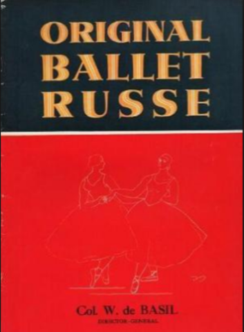 The original Ballet Russes durring the war