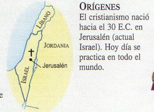 EL CRISTIANISMO 30 E.C