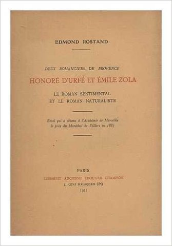 "2 romanciers de Provence, Honoré d'Urfé Emile Zola, le roman sentimentale et le roman naturaliste."