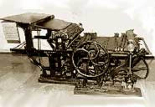 primera impresora comercial