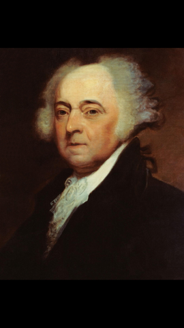 John Adam Takes Office