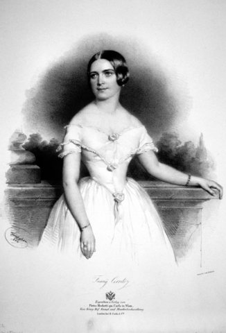 Fanny Cerito in "Pas de Quatre"