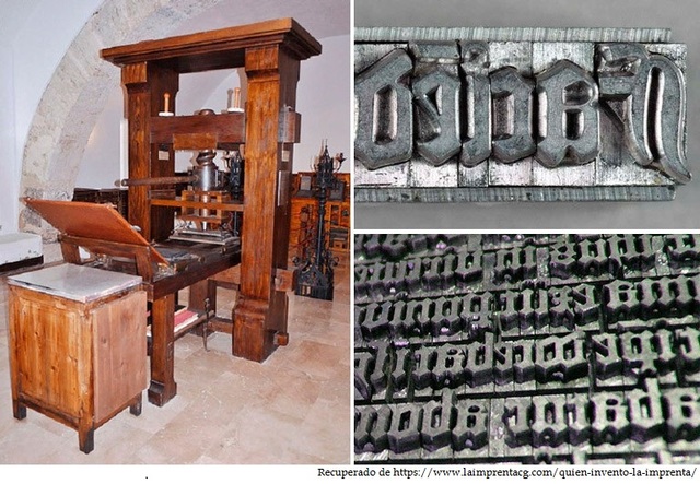 Invención de la Imprenta
