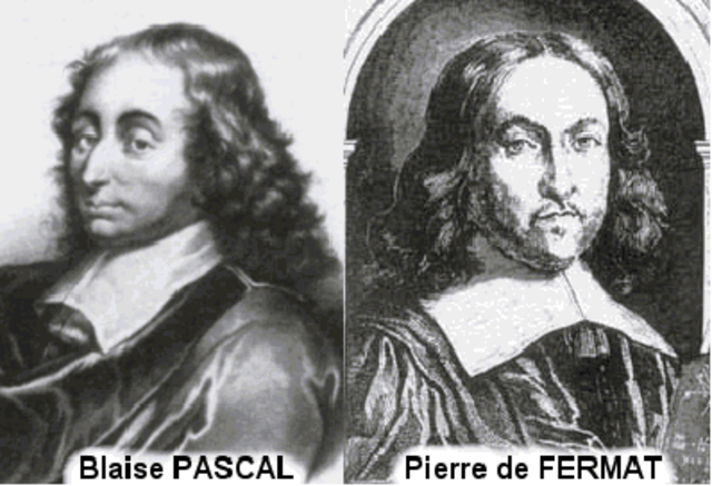 RAZONAMIENTOS DE PASCAL Y FERMAT