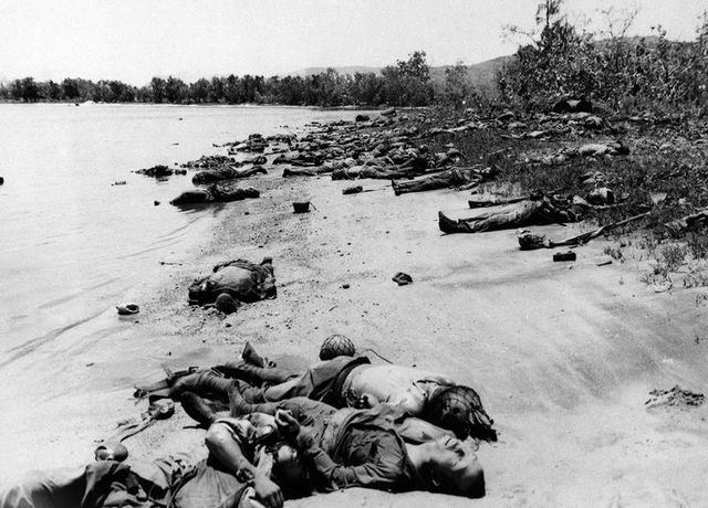 U.S. Marines Invade Tinian.