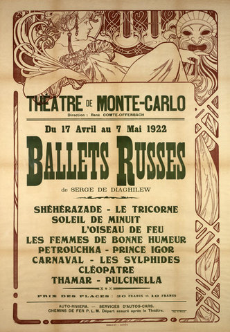 Ballet Russe de Monte-Carlo sets sail
