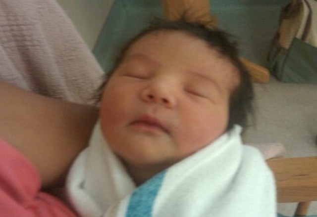 First child was born