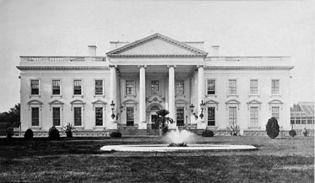 which president reconstruction the while house