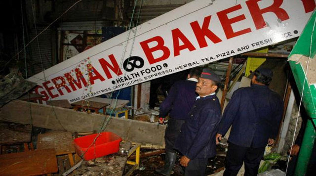 A bombing in Germany