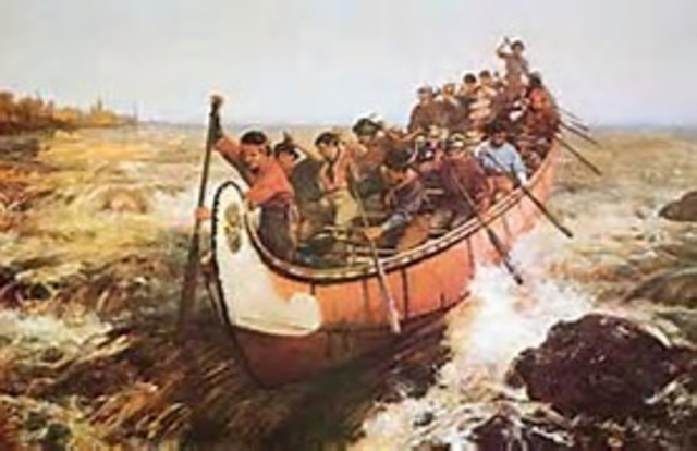 Voyageurs Help In French Fur Trade