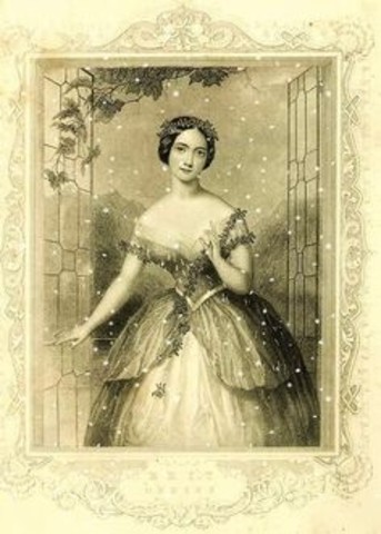 Fanny Cerito(1817-1909) in Pas de Quatre