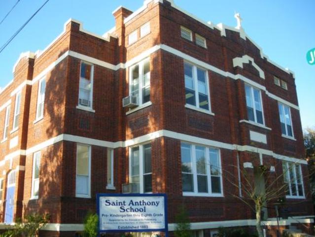 Paul's first day at St.Anthony's School