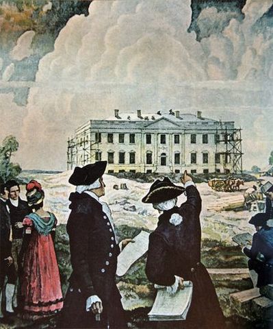 George Washington selected the location for the White House