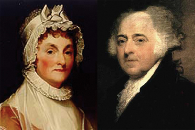 John and Abigail Adams became the first residents of the White House
