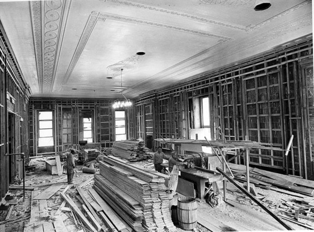 Truman moves back into the White House after it was completely gutted during the "Truman Renovation"