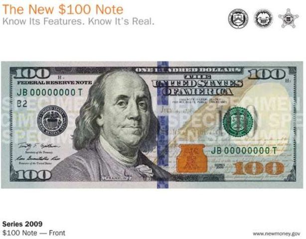 New $100 Note