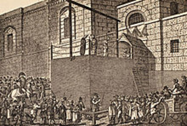 The execution of James Pratt and John Smith