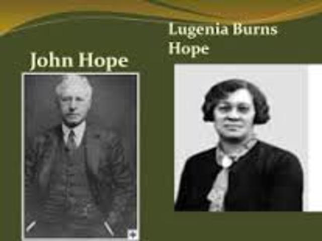 John and Lugenia Hope