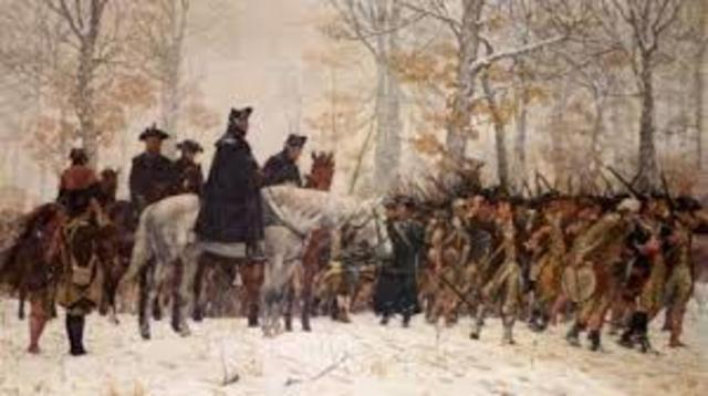 Alliance is Made between the Rebels and the French.