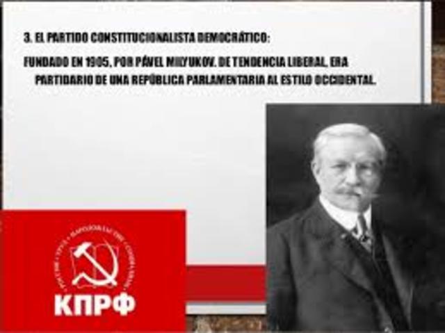 PARTIDO CONSTITUCIONAL DEMÓCRATA
