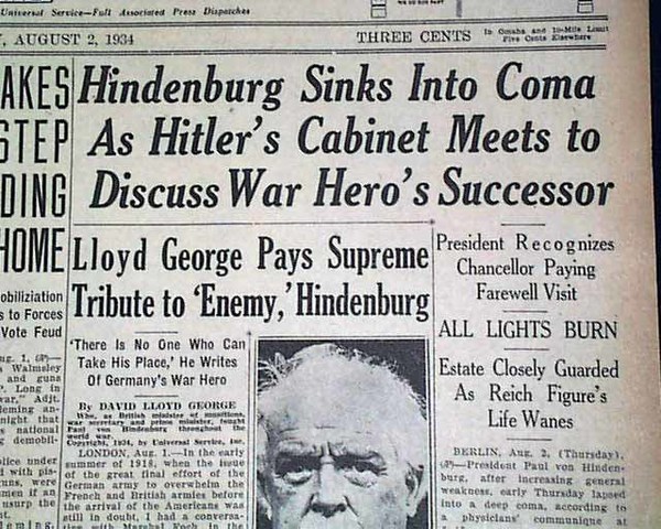 Hitler Becomes Führer