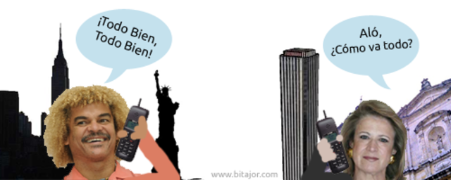 1994 - Llamada Collombia -  EEUU