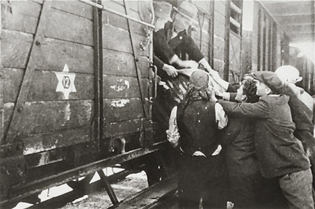Final Deportation of German Jews into Occupied Poland