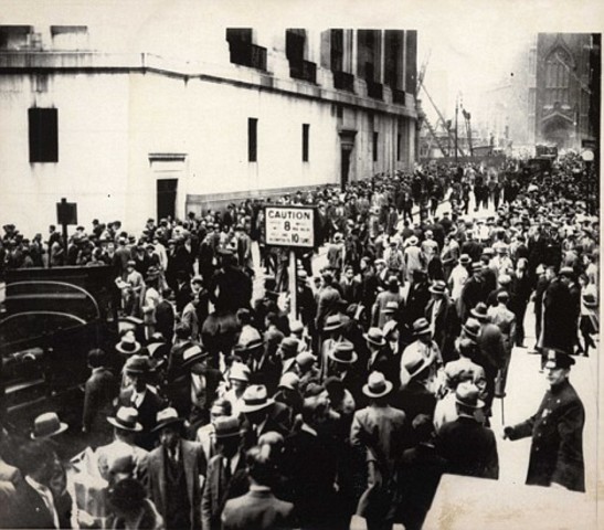 Beginning of the Great Depression