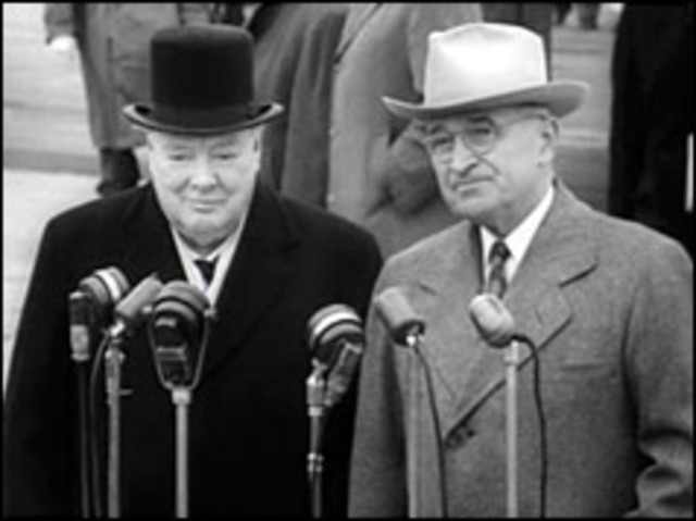 Truman arrives to power