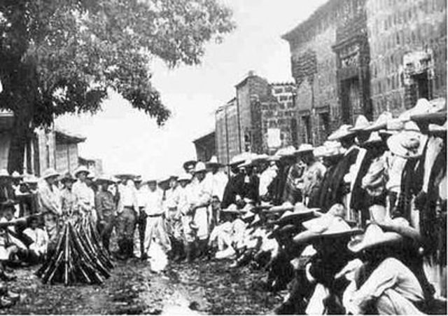 Beginning of the Cristero movement