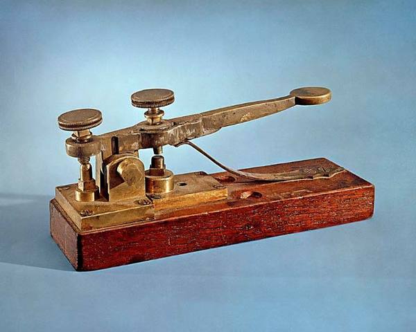 Samuel Morse invents the telegraph