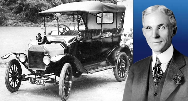 Henry Ford creates the Model T