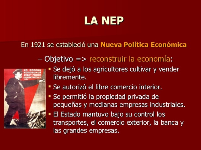 Nueva Política Económica(NEP)