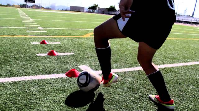 Paul's first soccer practice in Lake Windsor