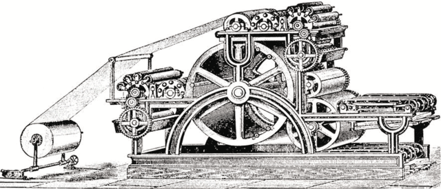 Friedrich Koenig Develops A Rotary Press