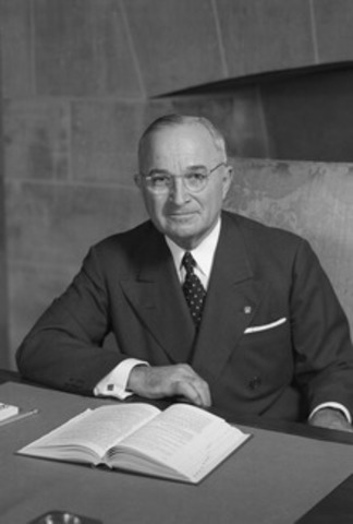 Truman arrives to power